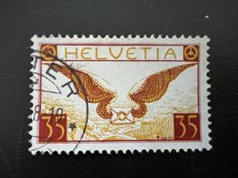 CH Nr. 14Z Flugpost gestempelt  (5738)