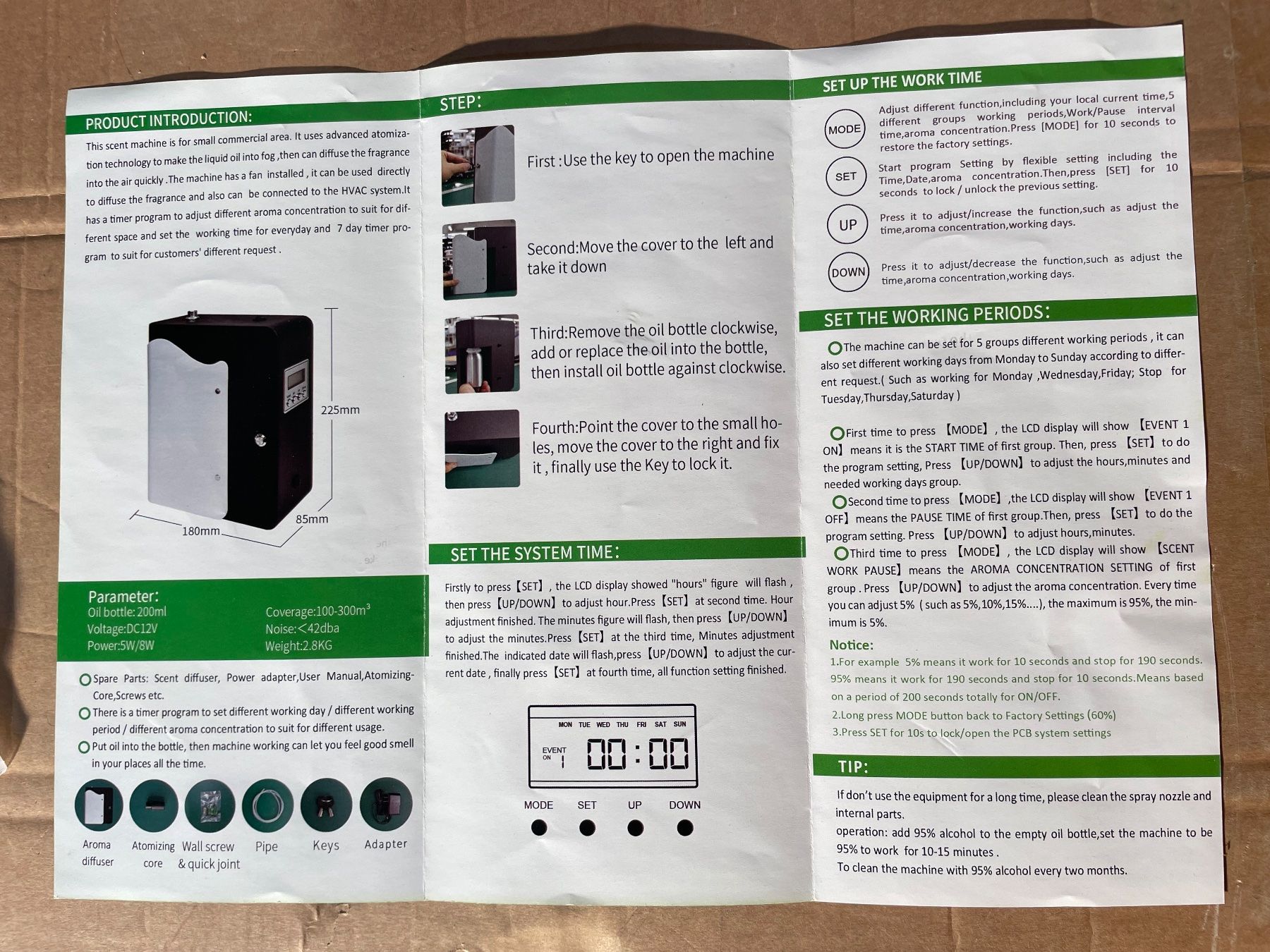 Diffuseurs: Raumduft Diffuser elektrisch, Neu und originalverpackt – Neuf avec emballage d'origine à Langendorf par zloker 6