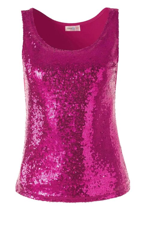 Guirca Pailletten-Weste Für Damen In Fuchsia – Einheitsgröße, Perfekt Für Karneval, Halloween & Partys
