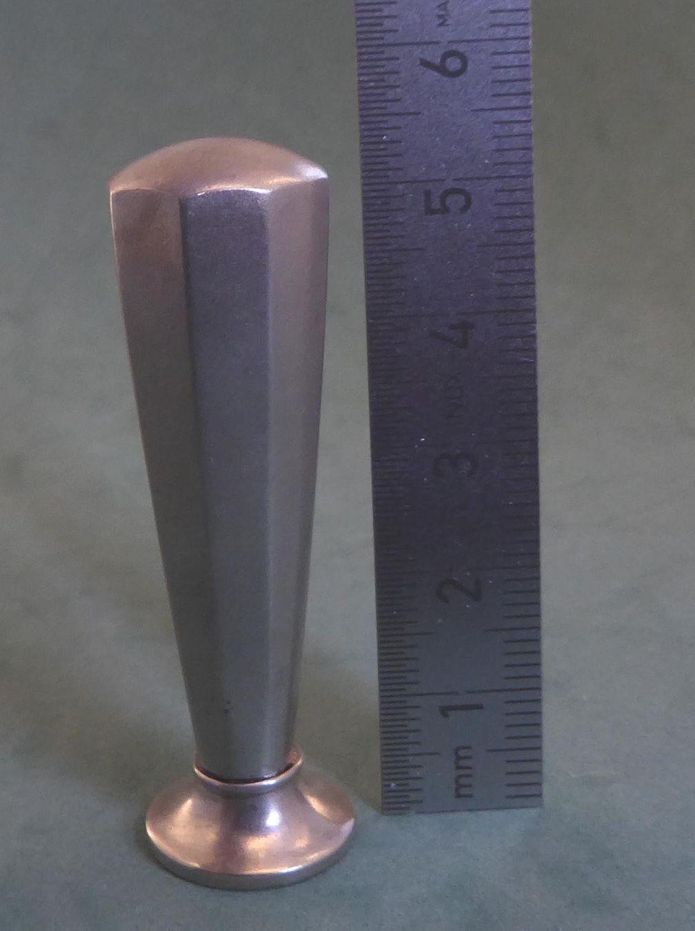 Timbri: Petschaft / Stempel 800 Silber Deutschland mit Monogramm  EA – Usato da Muri AG venduto da silvercat 2