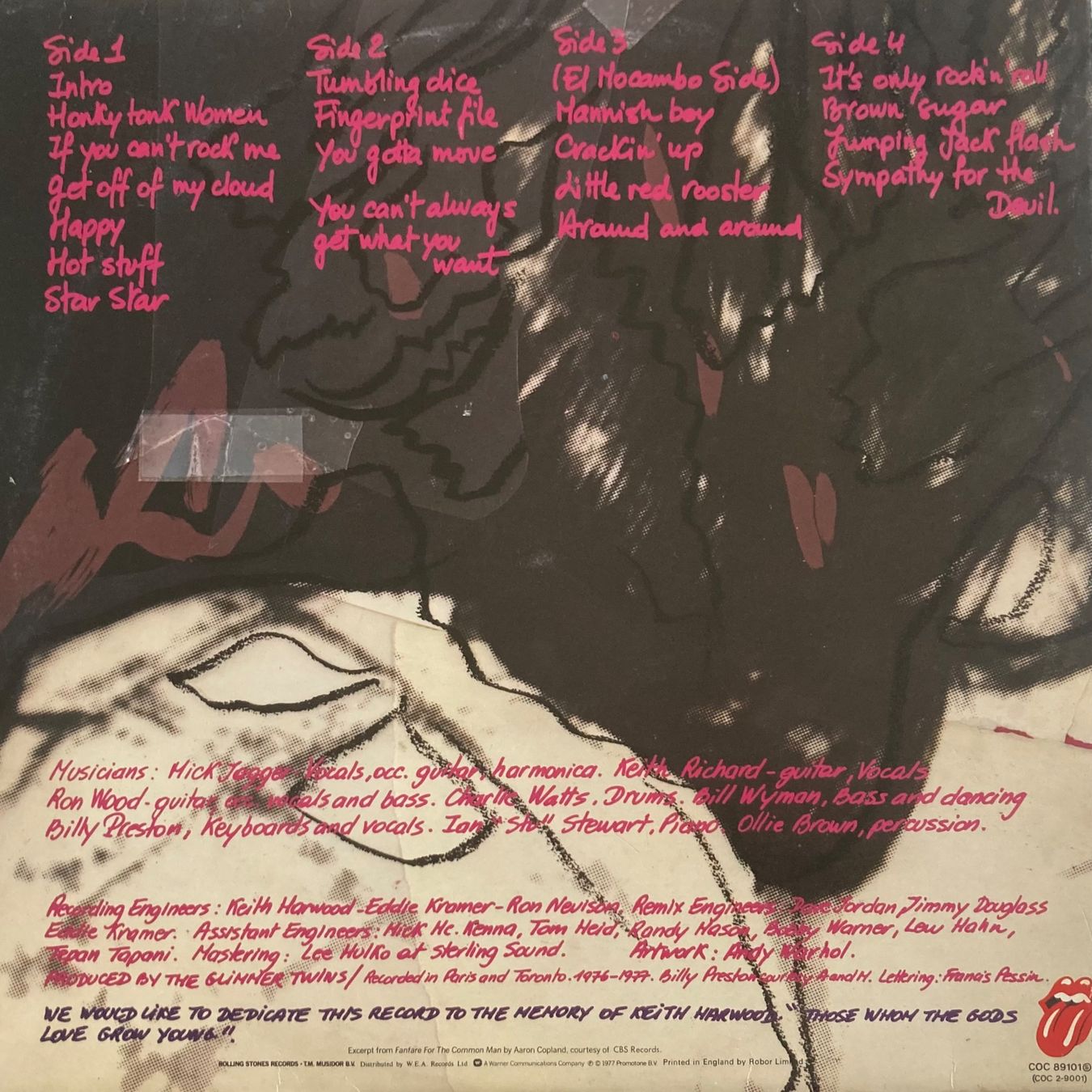 Schallplatten: THE ROLLING STONES - LOVE YOU LIVE – Gebraucht aus Poliez-Pittet von Newtown-Records 1