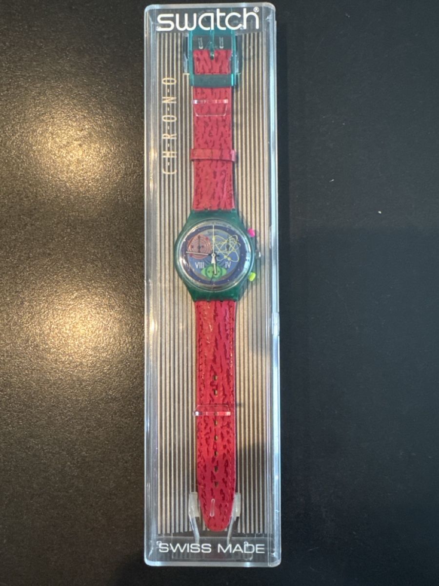 Swatch Orologi: Swatch Chrono (SCL103) Pink Springs – Difettoso da Künten venduto da Spike17