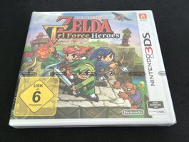 Zelda Tri Force Heroes - Nintendo 3ds (Neu/Sealed)