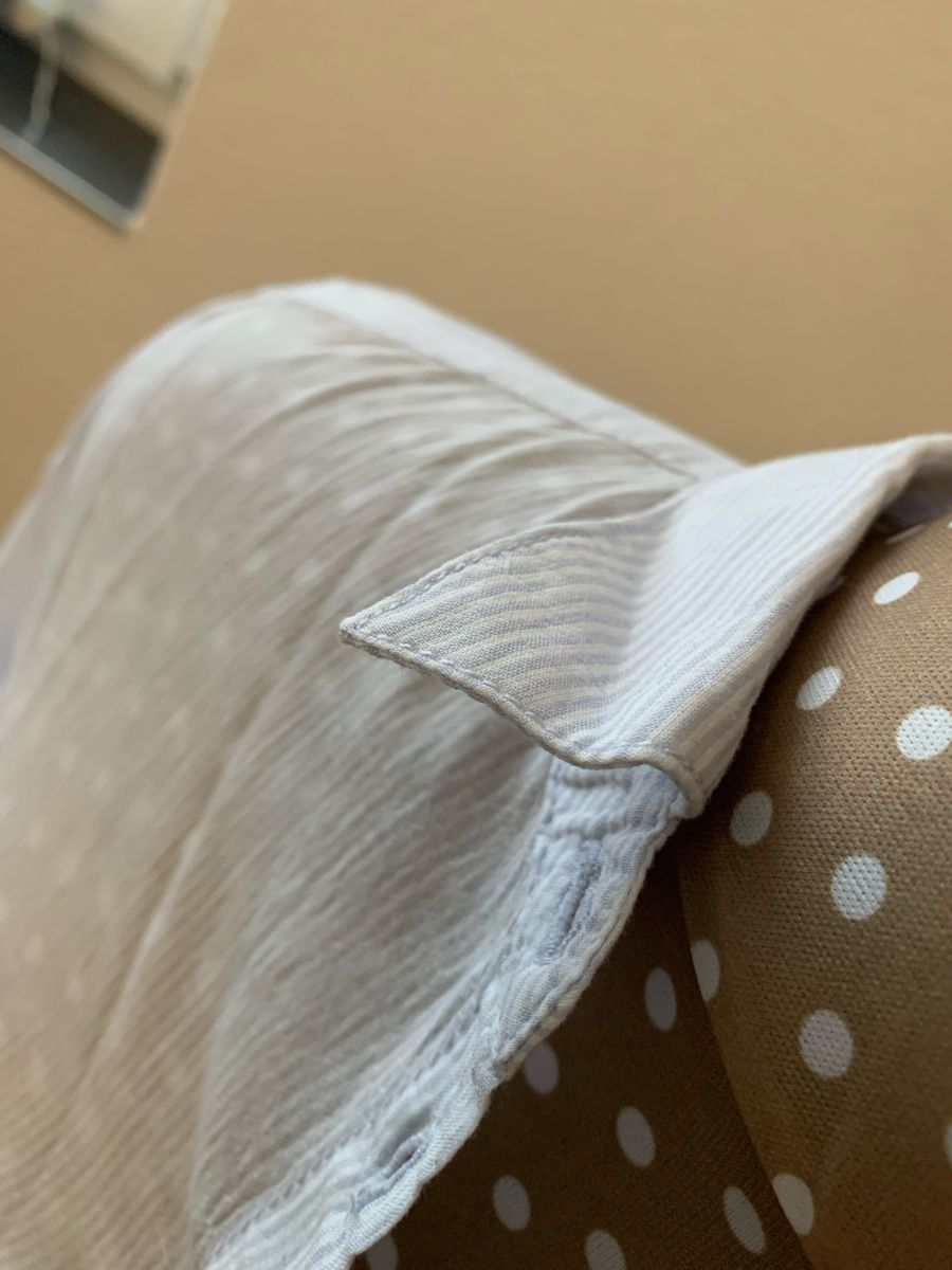 Esprit Blusen: Esprit Bluse, Gr. 34, hellblau leicht, gestreift – Gebraucht aus Frick von Cirilla 3