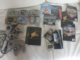 Nintendo Super Mario 64, Spielkassetten und 2 Steuergeräte