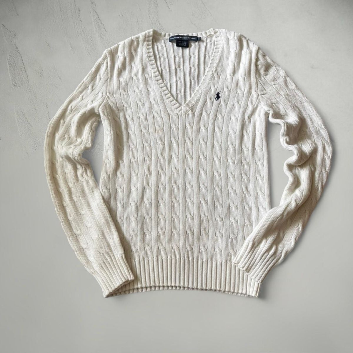 Ralph Lauren Maglioni & Felpe: Damen Pullover weiss Grösse L guter Zustand – Nuovo (secondo la descrizione) da Basel venduto da archive.