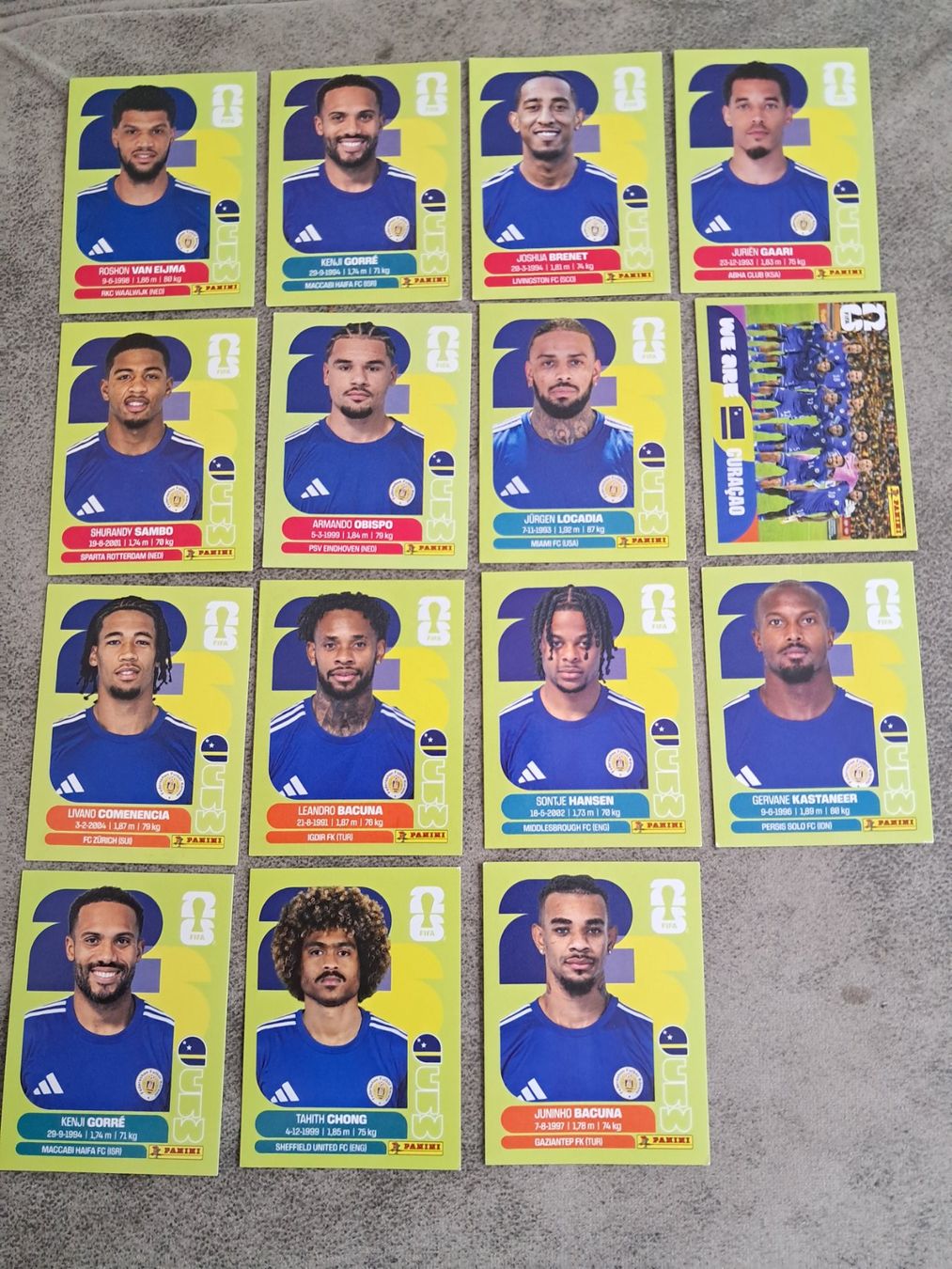 Panini Carte collezionabili: 15 x Paninisticker 2026 / Curacao – Nuovo (secondo la descrizione) da Weinfelden venduto da Da-ryn01