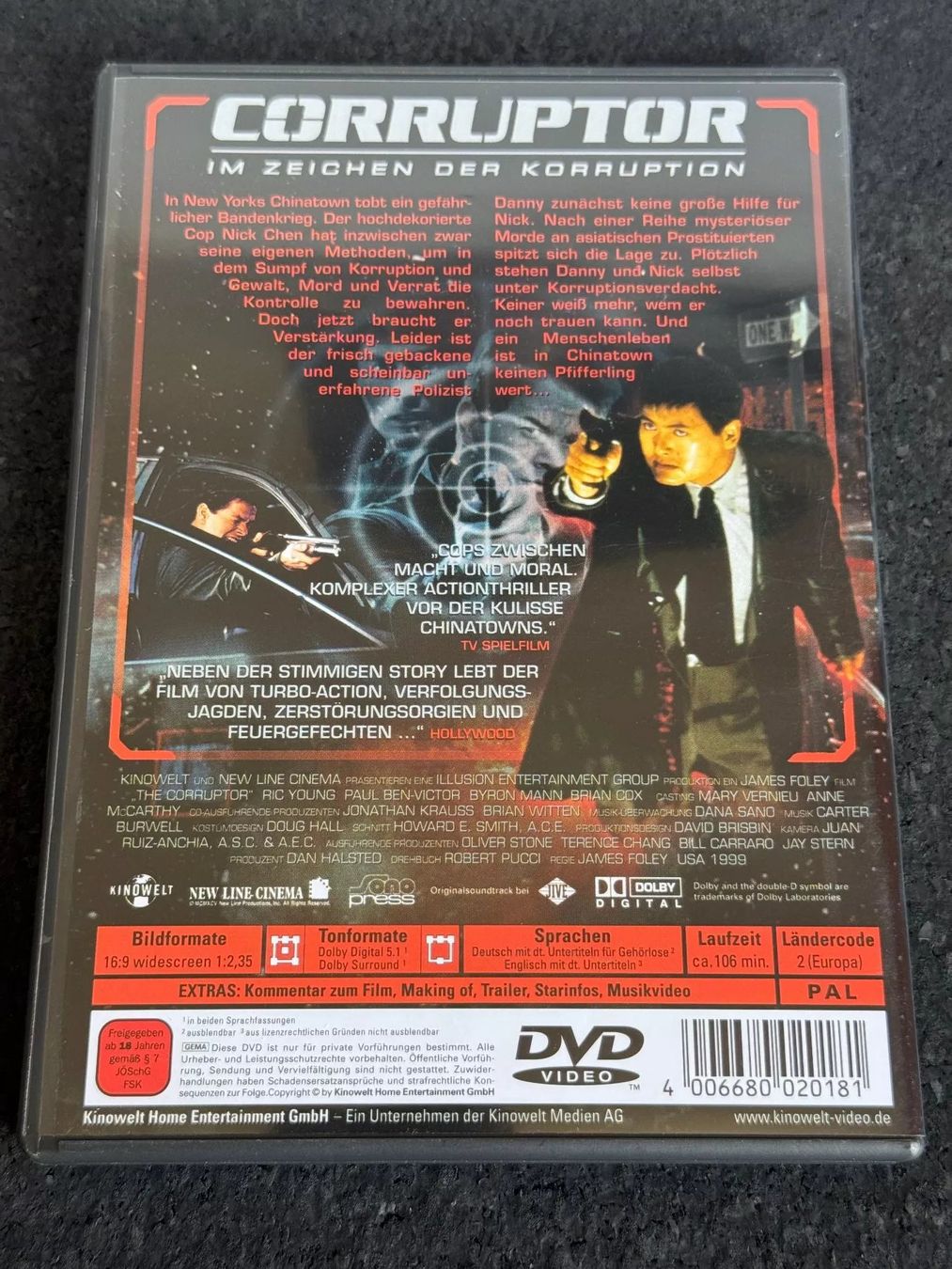 Alle DVDs: CORRUPTOR "Im Zeichen der Korruption" DVD DE/EN – Gebraucht aus Fribourg von tschjoly 1