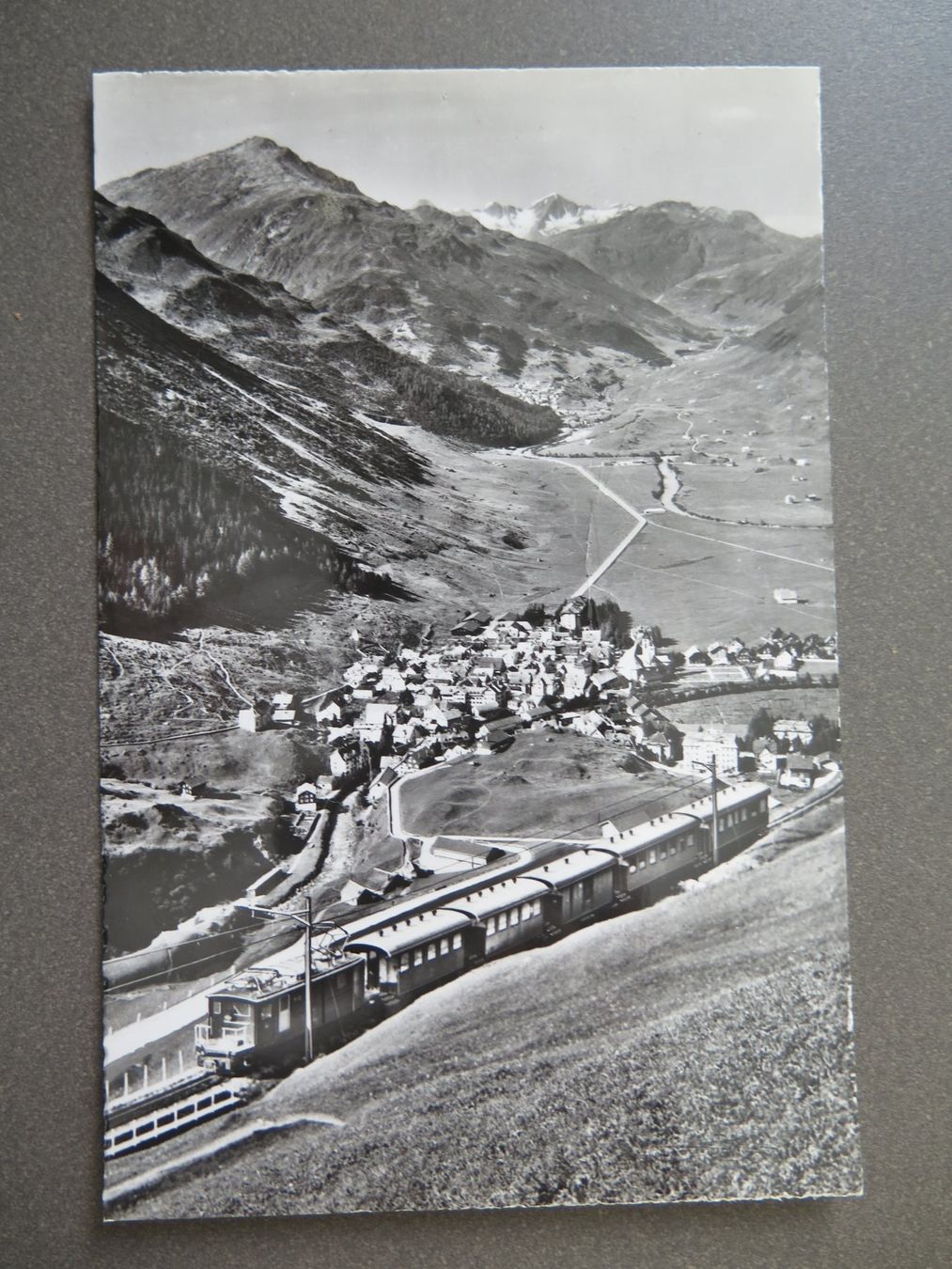 Ansichtskarten: ANDERMATT - FURKA-OBERLP-BAHN – Gebraucht aus Wittenbach von lipasal