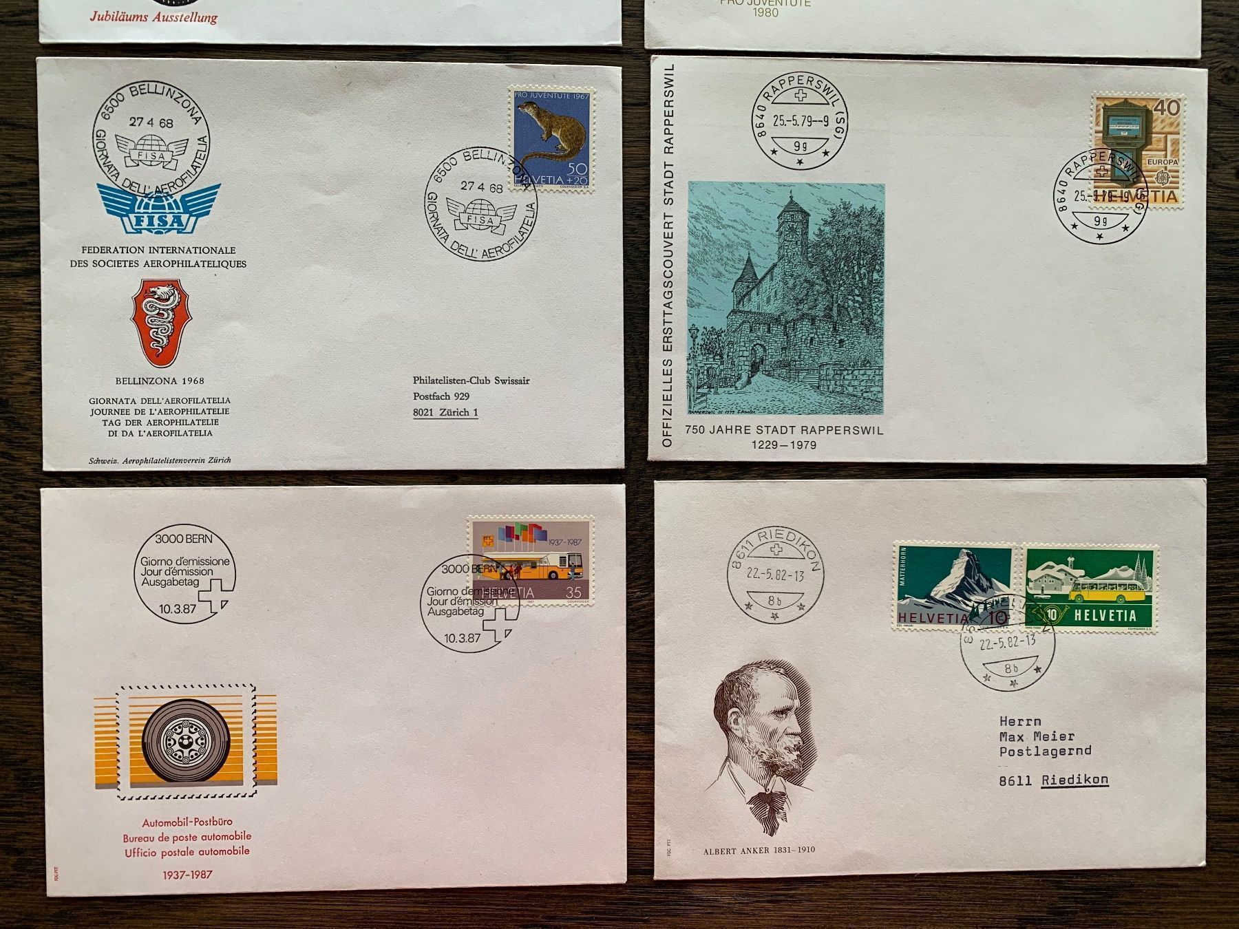 Tutti i francobolli: Briefmarken – Usato da Weesen venduto da Elmax1 1