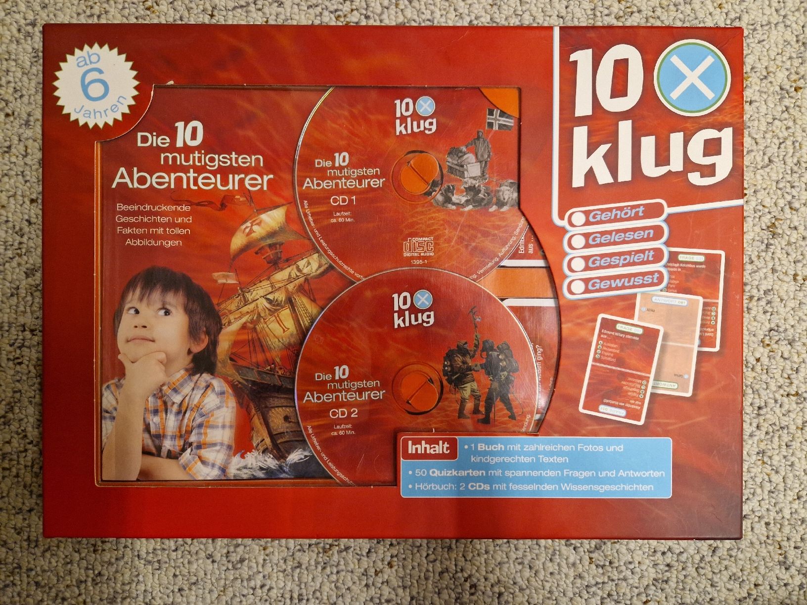 Giochi: Die 10 mutigsten Abenteurer – Nuovo (secondo la descrizione) da Hettlingen venduto da mat_8pg6