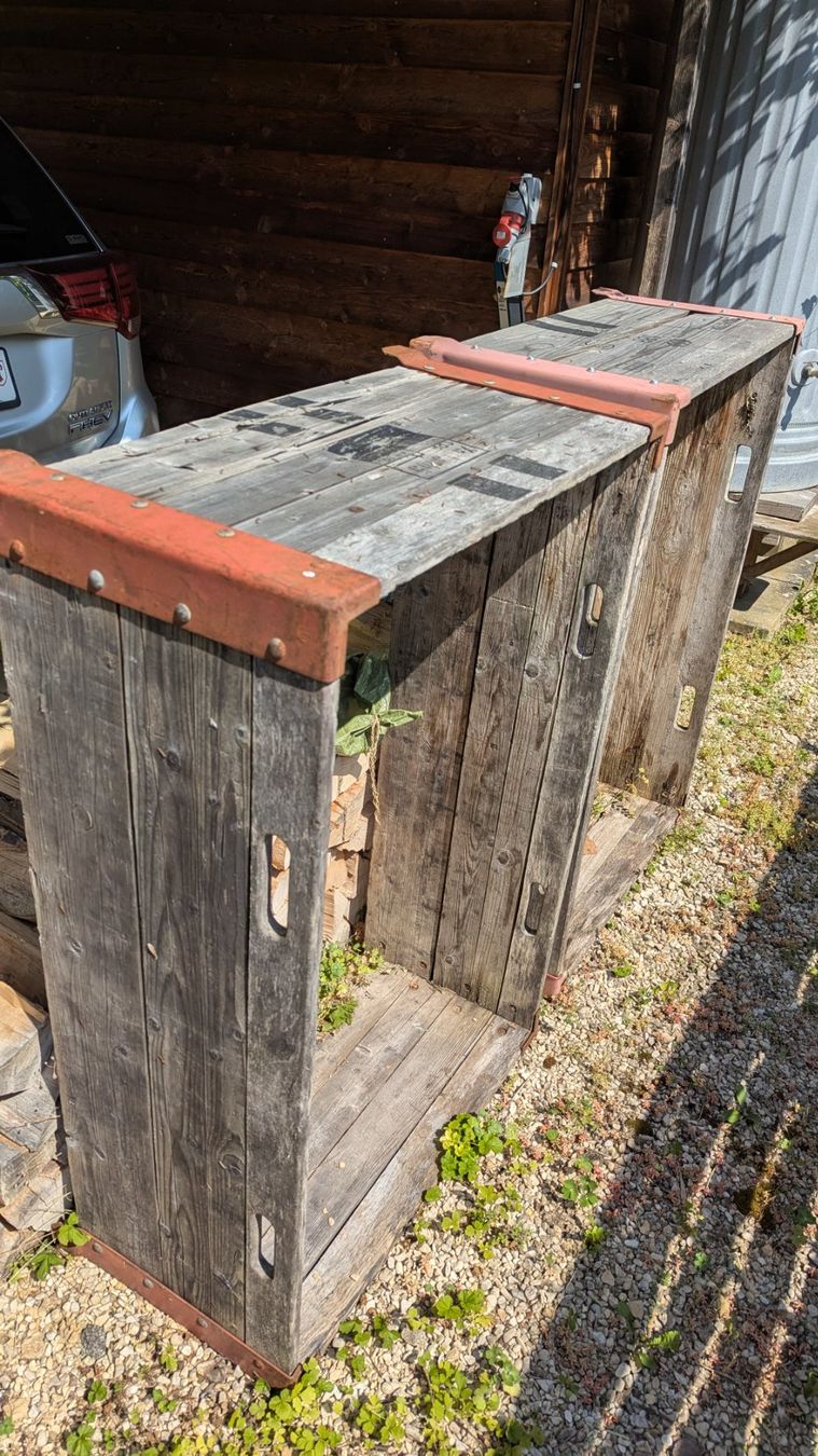 Pallets: SBB Palettenrahmen (2 Stück) – Usato da Ziefen venduto da SvenLauper