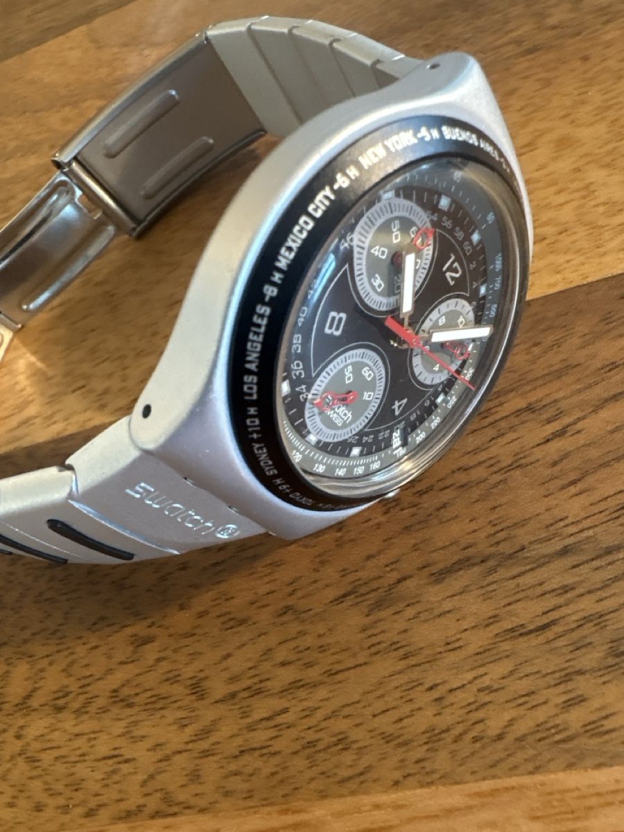 Swatch Montres: Swatch Irony Chronographe Aluminium  – Neuf (Voir description) à Oetwil am See par Aldox108 4