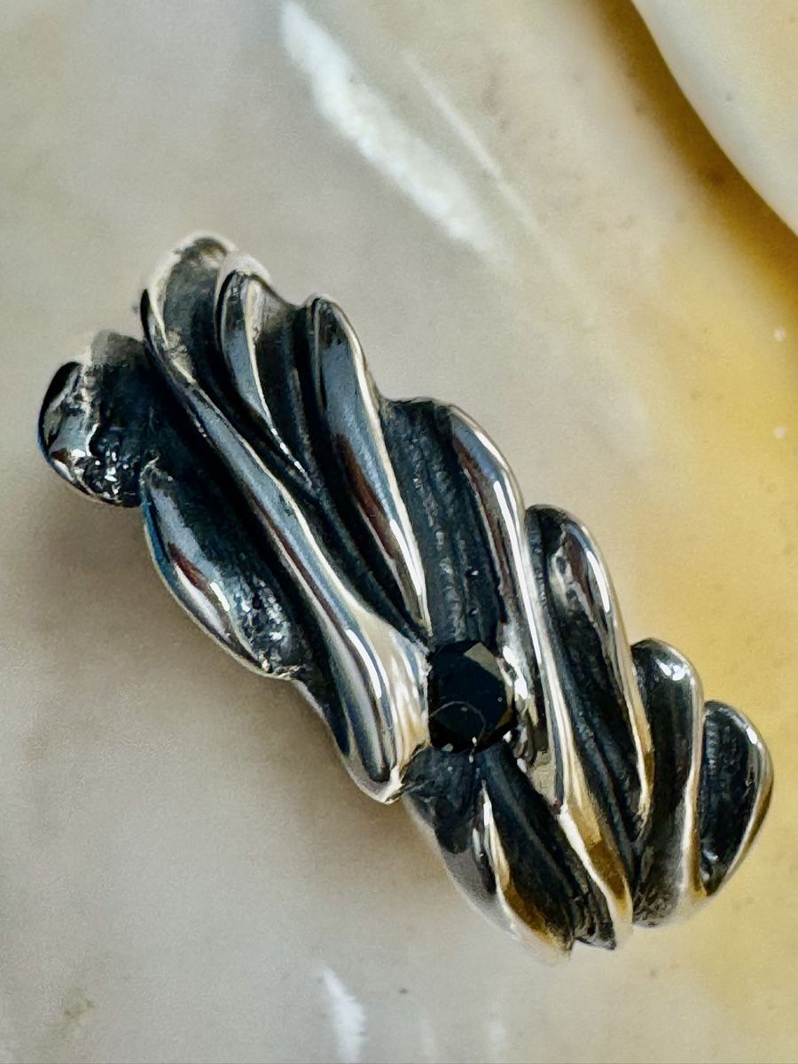 Ringe: Echter schwarzer Natur-Diamant - Silberring – Neu und originalverpackt aus Jona von Herzschmiede 6