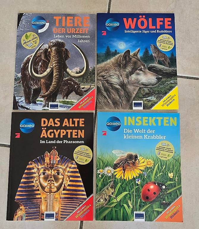 Libri: 4 Galileo-Wissensbücher im Set – Usato da Krauchthal venduto da choklay