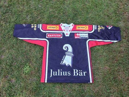 EHC Basel Hockey Trikot Julius Bär L