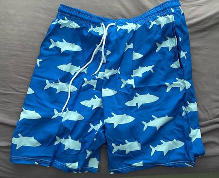 Short de bain / sport XXL neuf bleu