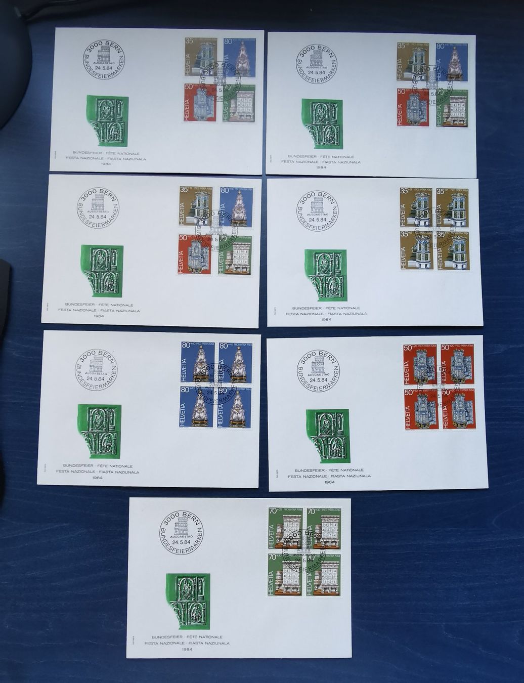 Alle Briefmarken: FDC PP 1984 – Neu (gemäss Beschreibung) aus Aadorf von Chnorli-Furz