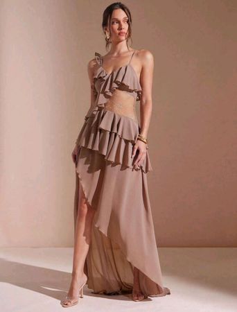 Wumderschönes Maxikleid Gr XS *neu*