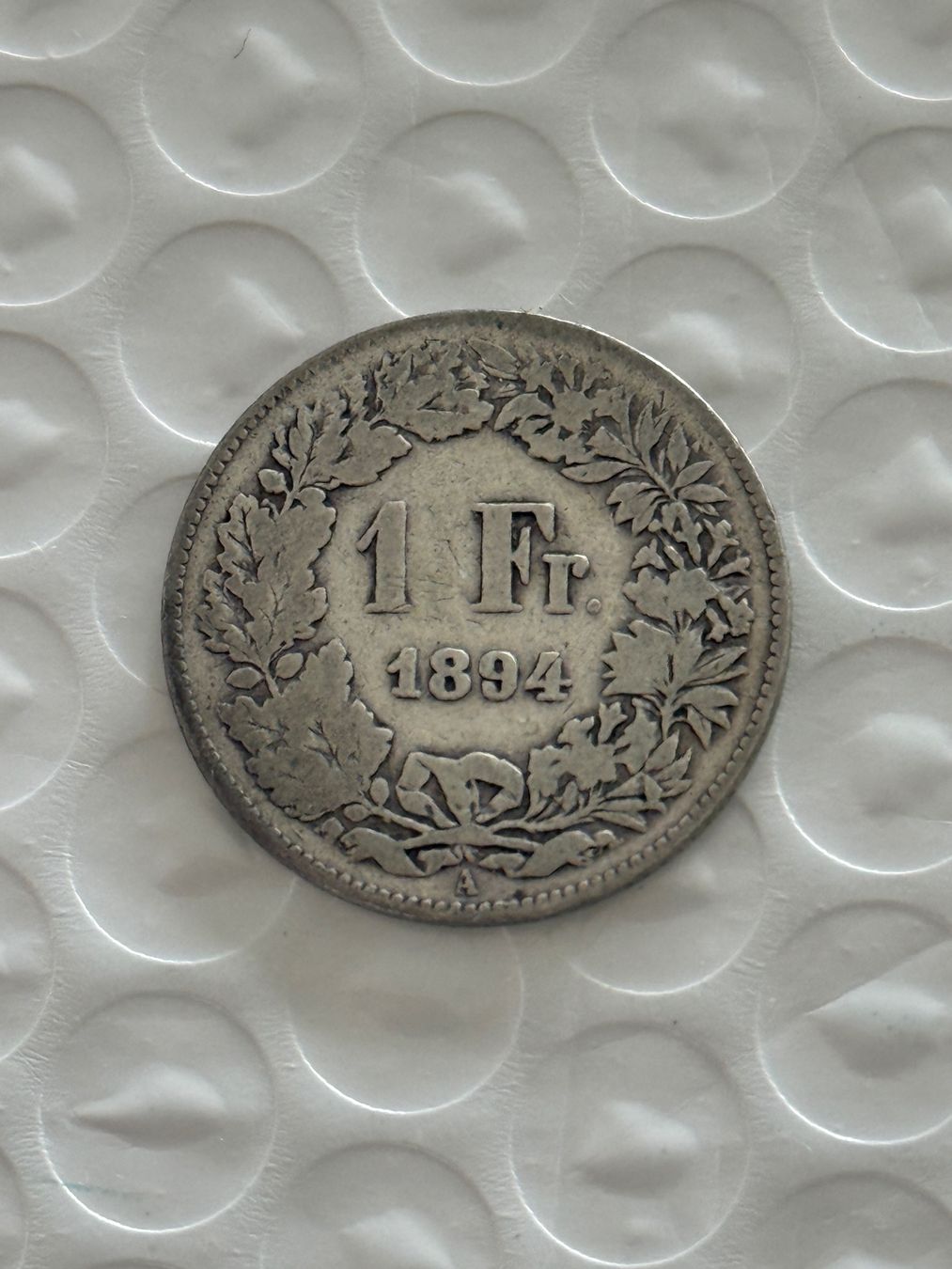 Tutti le monete: 1 Franken 1894  Silber, Rar – Usato da Wallisellen venduto da SWISS_SILVER1
