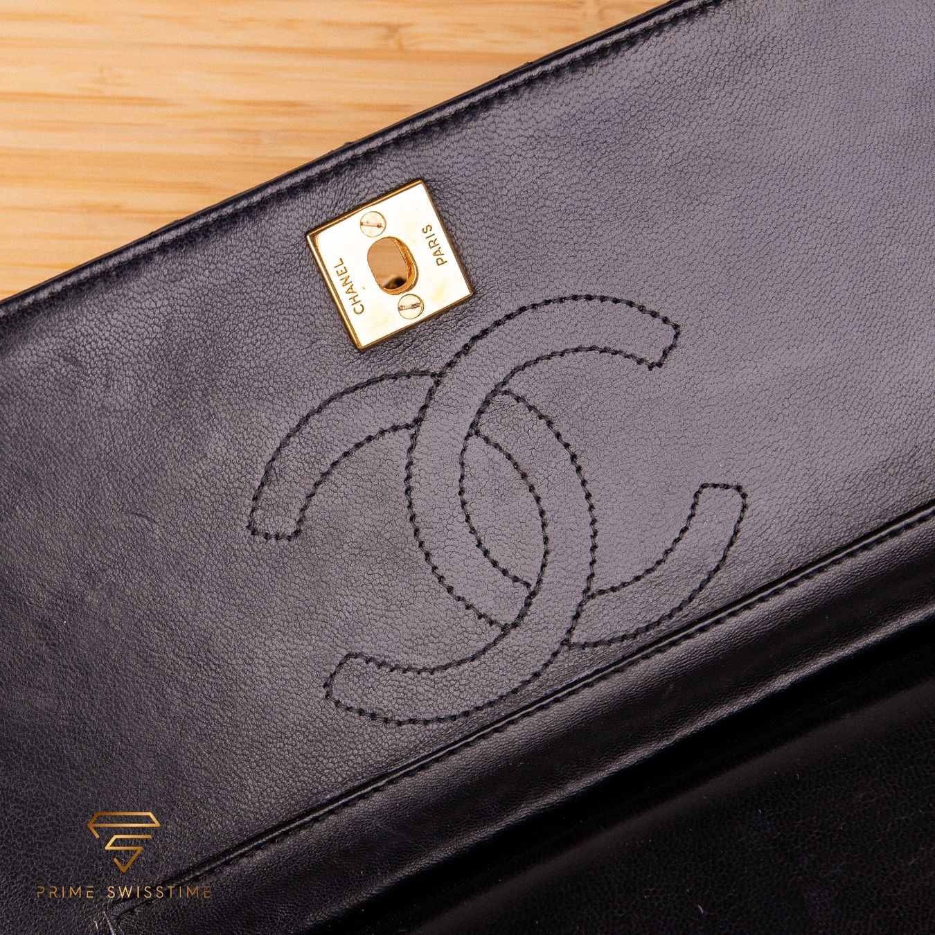Chanel Taschen für Damen: Chanel Double Flap Black Lambskin Half Moon Bag – Gebraucht aus Luzern von PrimeSwissTime 7