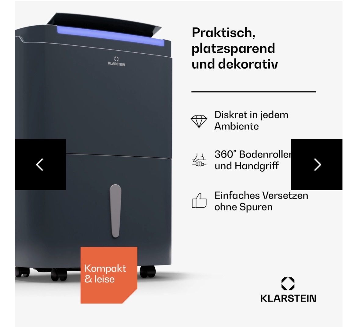 Deumidificatori: Luftentfeuchter – Nuovo e nell'imballaggio originale da Dagmersellen venduto da SnowBo 1