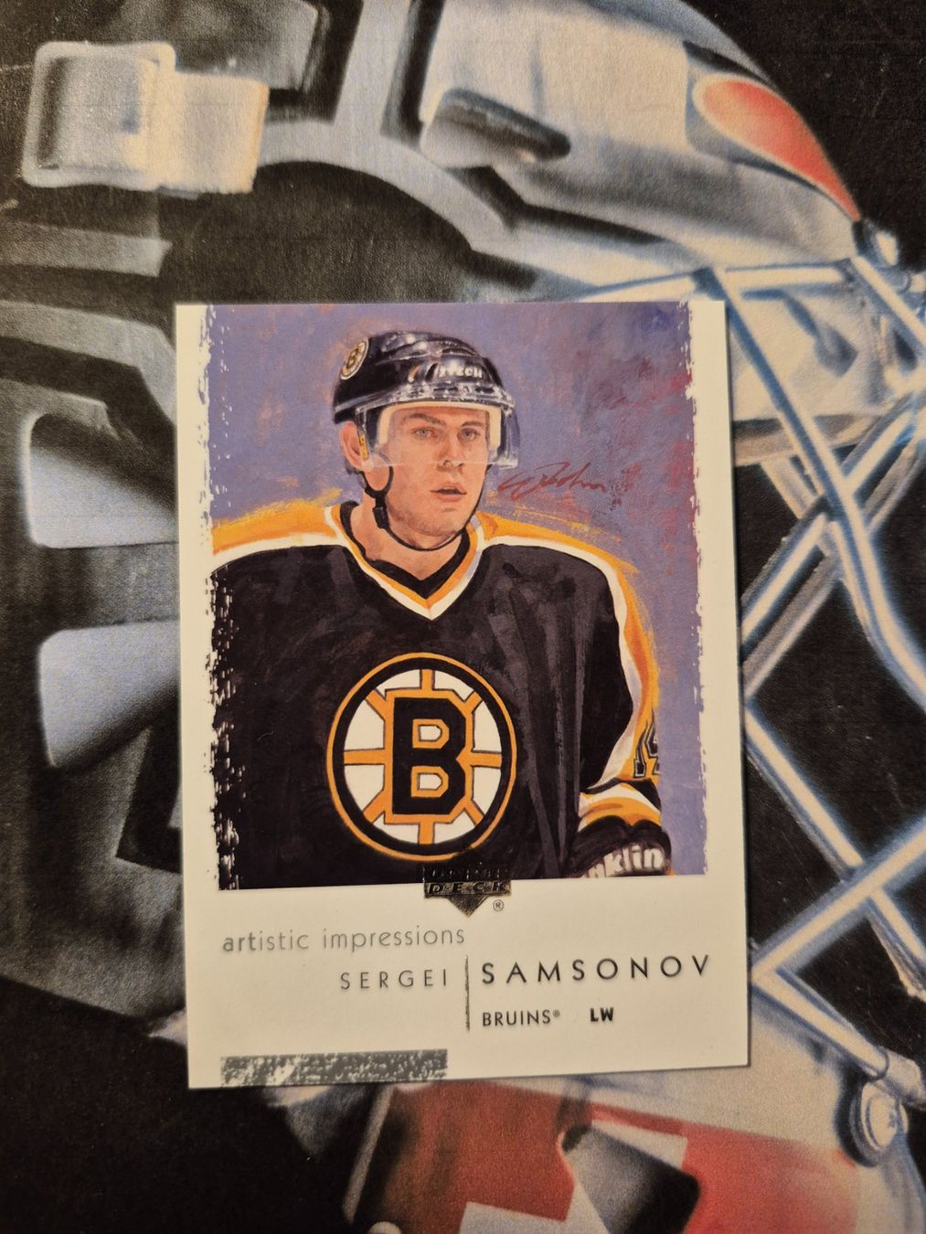 NHL Carte collezionabili: NHL Sergei Samsonov Boston Bruins – Usato da Treiten venduto da Sauber73