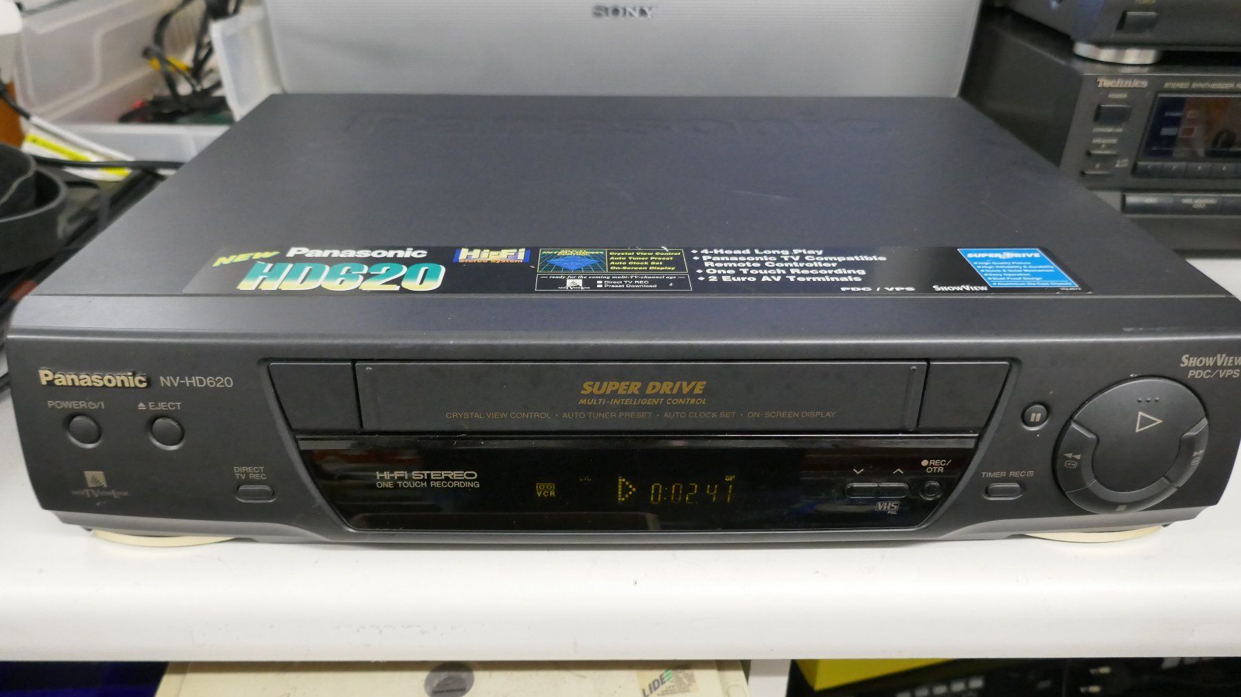 Panasonic Enregistreurs: Panasonic VHS Videorecorder – D'occasion à Wenslingen par FairlightCMI