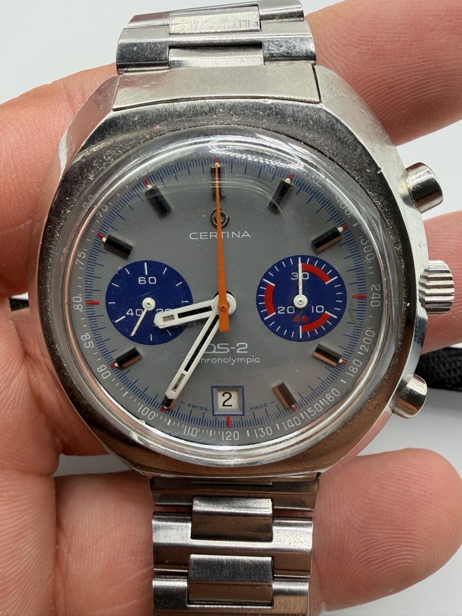 Certina Orologi: Certina Ds2 Chronolympic Vitage, Selten! – Usato da Rothrist venduto da Mm-watch