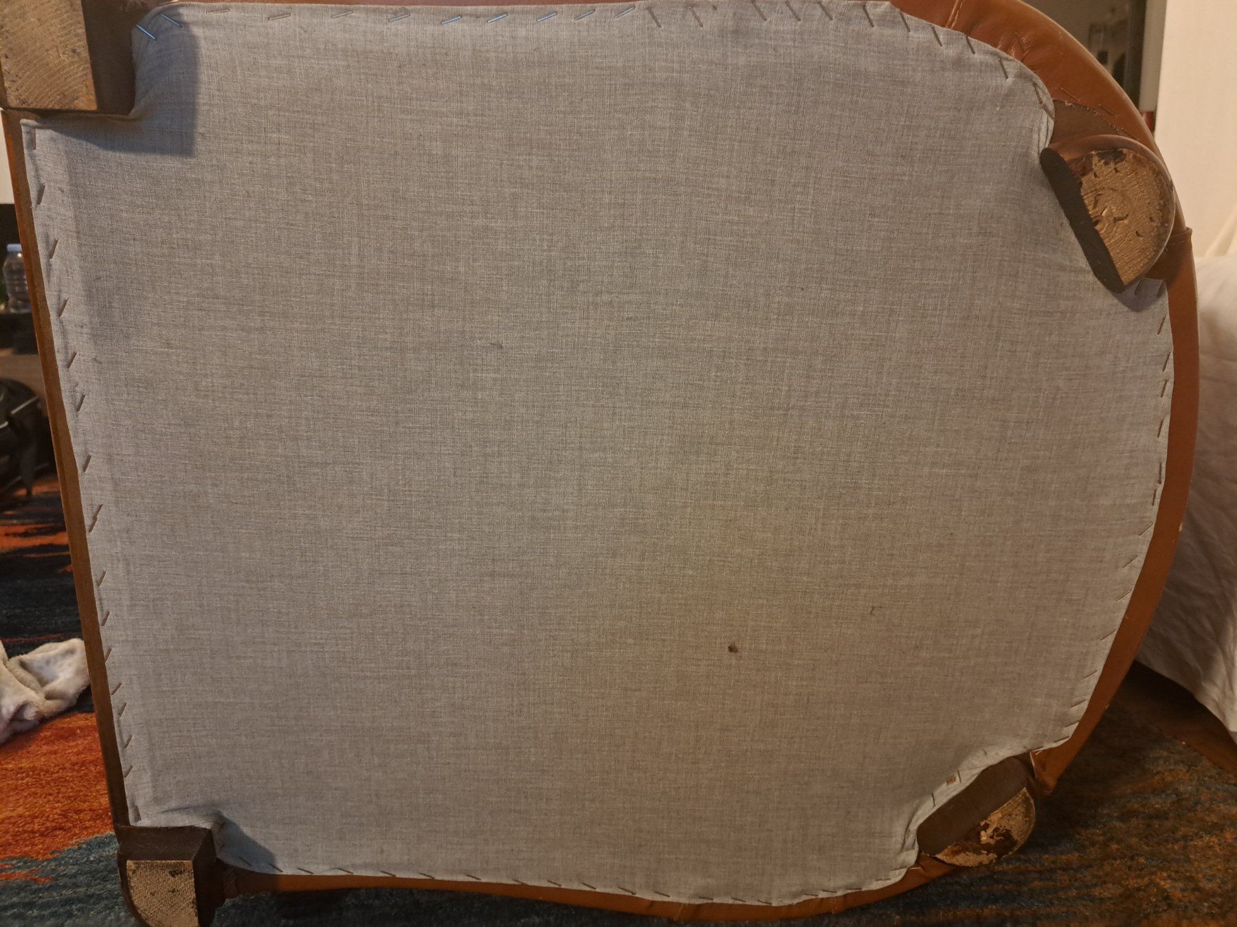Poltrone: Fauteuil en cuir brun – Usato da Biel/Bienne venduto da Miza03 5