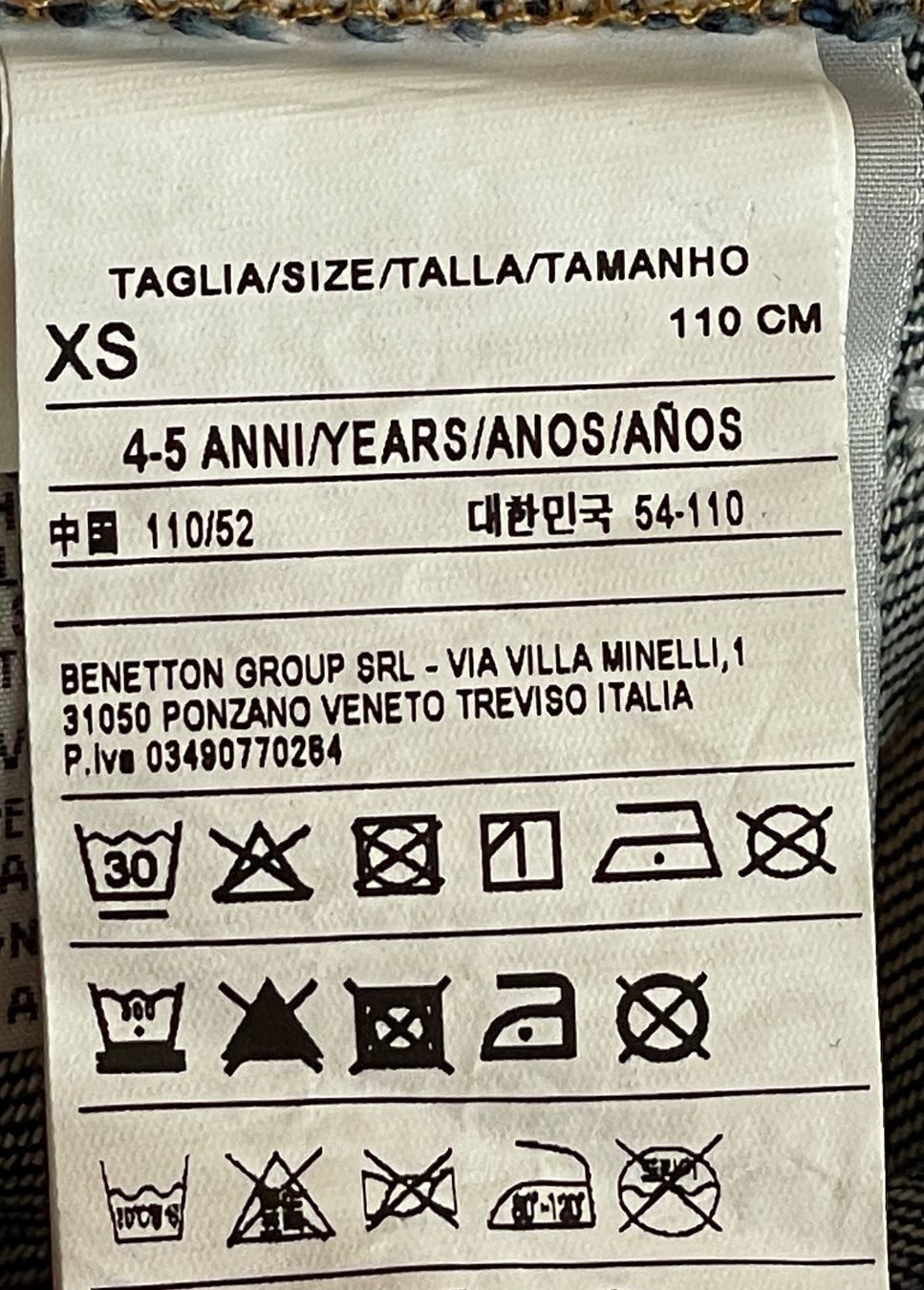 Benetton Jacken & Mäntel: Giacca in jeans Benetton **NUOVA** – Neu (gemäss Beschreibung) aus Castel San Pietro von Moregi 4