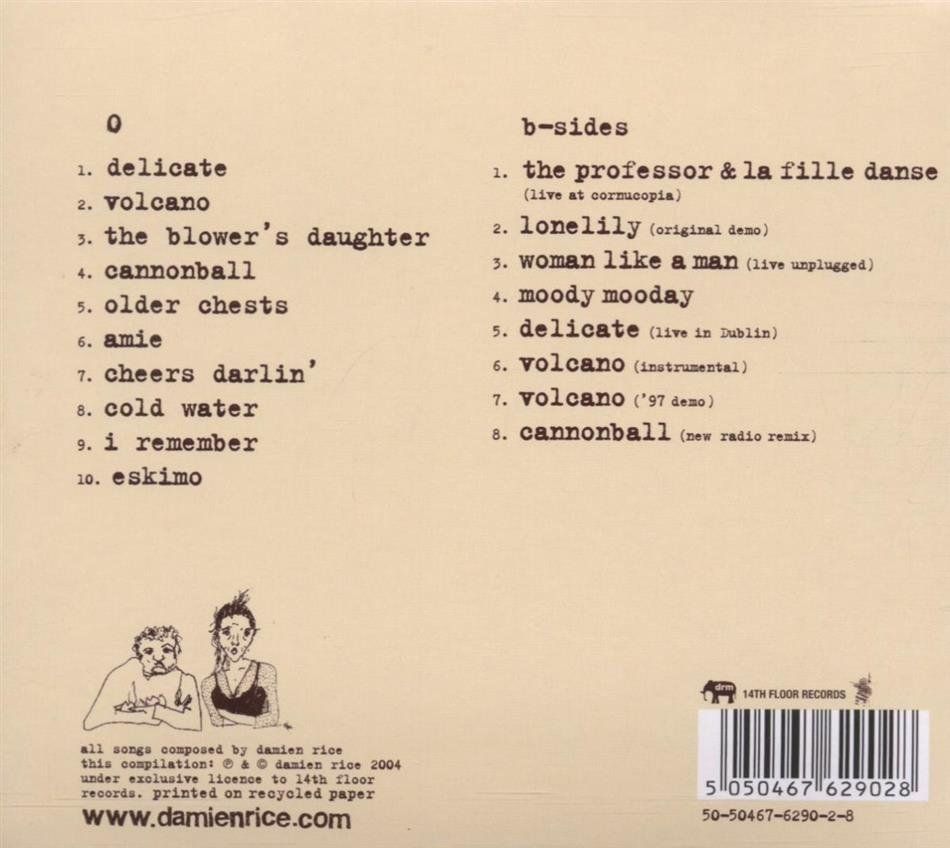 CD: Damien Rice - O & B-Sides (2 CDs) Digipack – Usato da Uzwil venduto da visions77 1