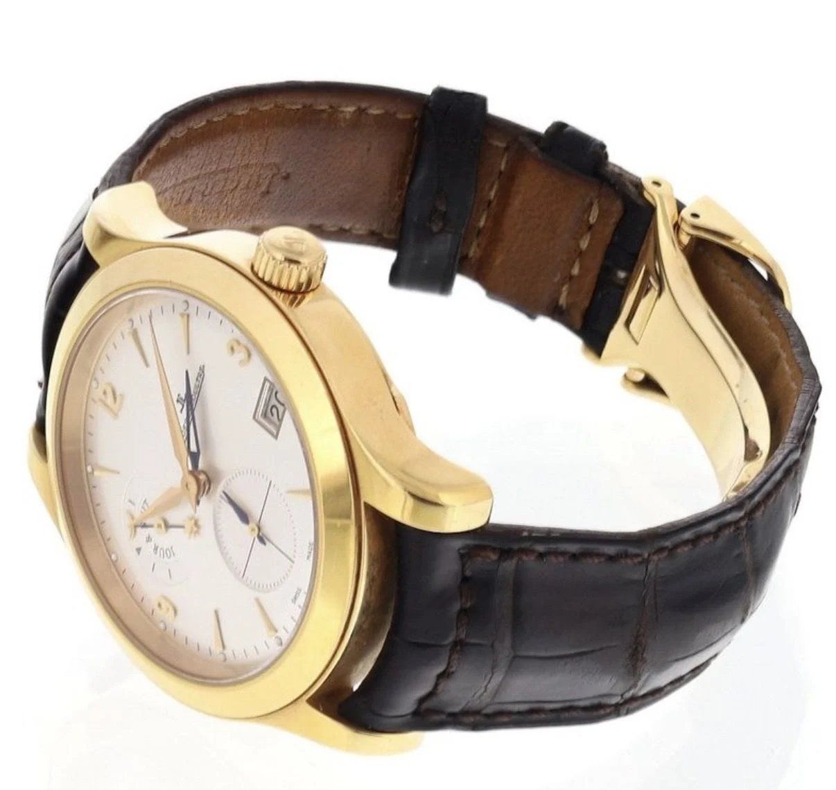 Jaeger-Lecoultre Orologi: Jaeger-LeCoultre Master Hometime 18k Gold – Usato da Thalwil venduto da lxc_8tlg 8