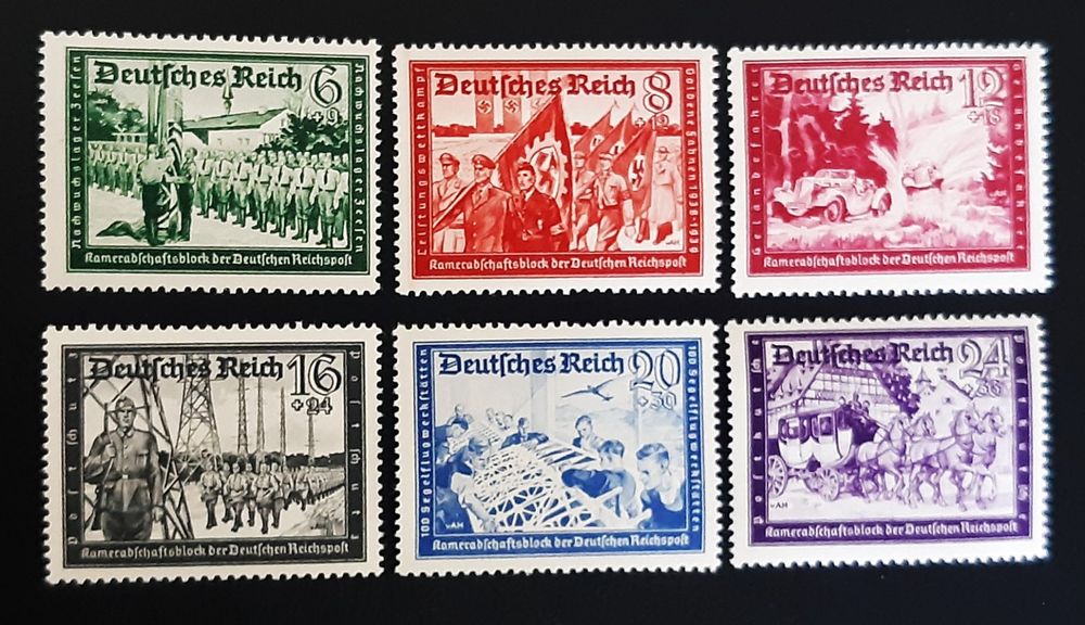 Briefmarke Deutsches Reich 1941 – Mi. Nr. 803 „Großer Preis Berlin“ Gestempelt