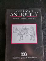 Revue archéologie "American Antiquity" Vol. 76/1 Jan 2011