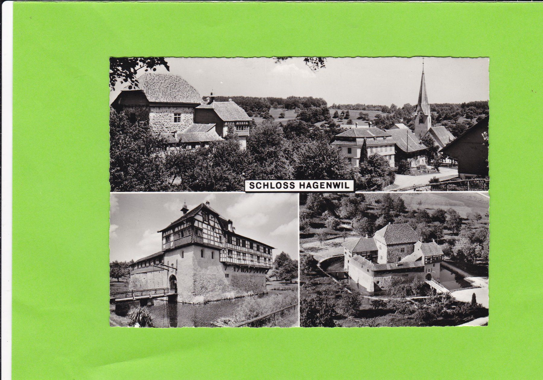 Cartoline postali: Schloss Hagenwil – Usato da St. Peterzell venduto da neckertal