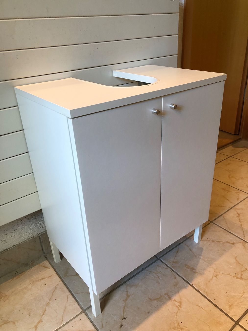 Mobili per bagno: Waschbeckenunterschrank weiss – Usato da Zürich venduto da swinguin