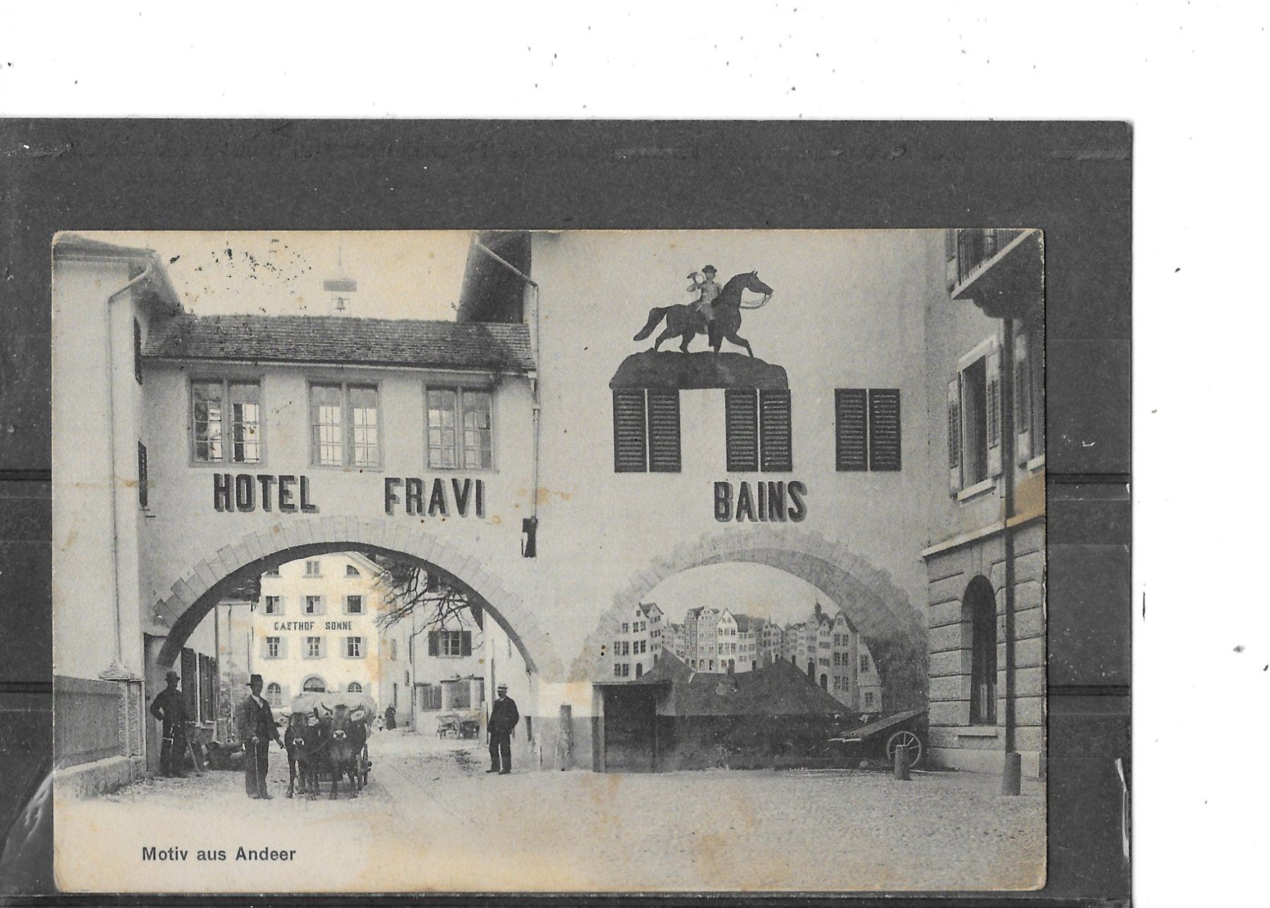 Cartes postales: GR Motiv aus Andeer – D'occasion à Schocherswil par Wilare