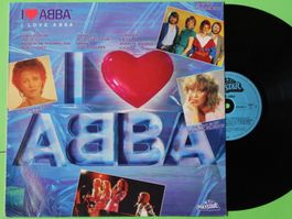 ABBA - I LOVE ABBA LP VINYL 12"