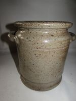 Vase poterie vintage rustique avec anses, déco automne