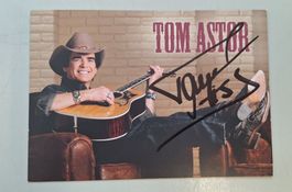 LG/ Original Autogrammkarte Tom Astor Sänger Country