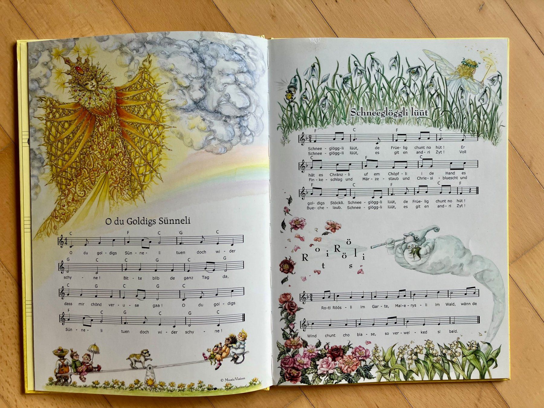 Libri: "D'Zyt isch da !" : Schweizer Kinderlieder – Usato da Winterthur venduto da Barunggeli 3
