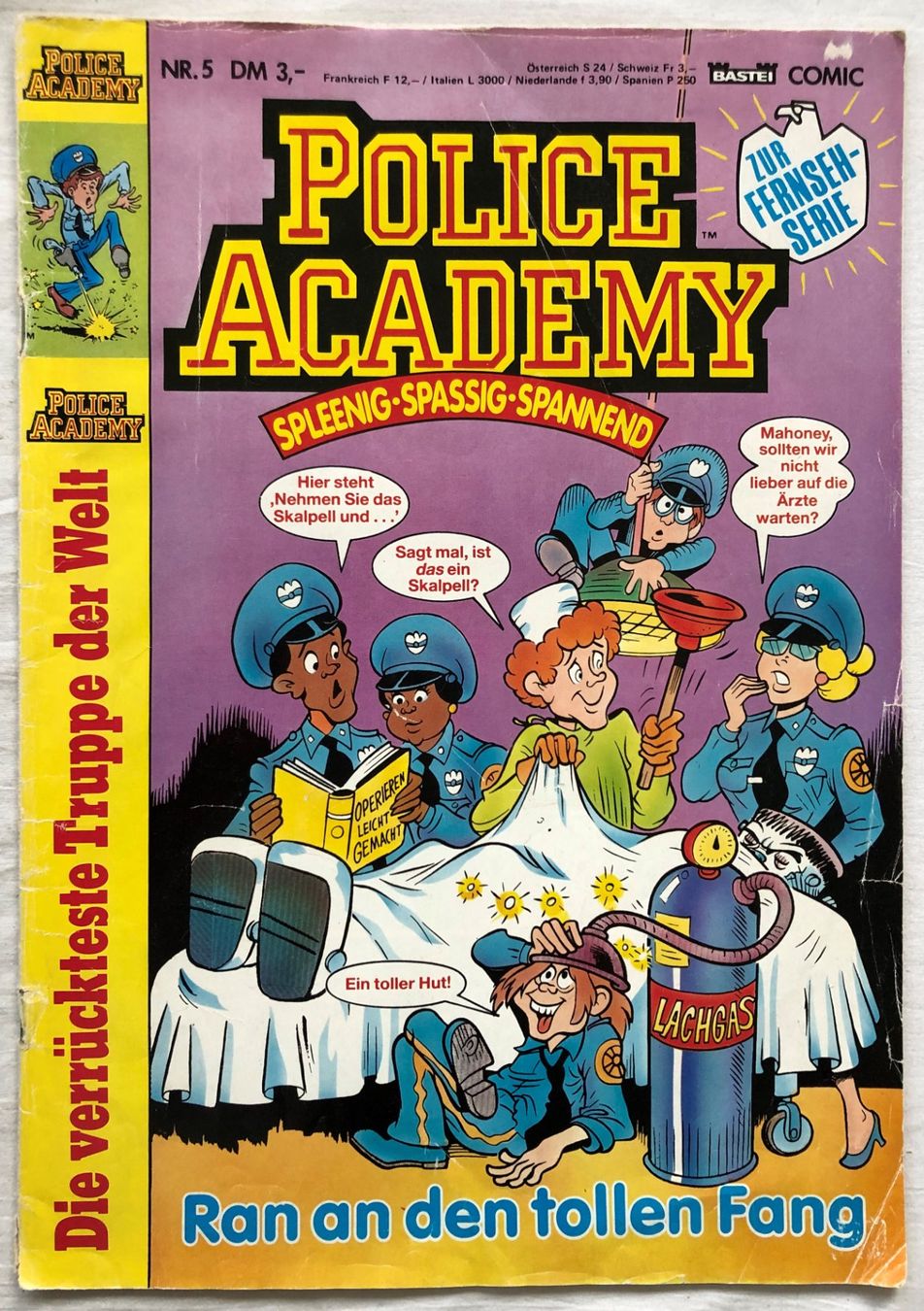 Comics: POLICE ACADAMY - Comicheft - Nr.5 – Gebraucht aus Schaffhausen von durruti
