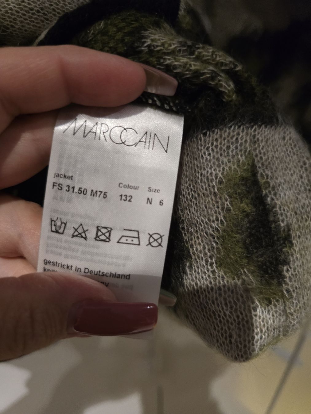 Marc Cain Giacche: Marc Cain Jacke Mohair N 6 – Nuovo (secondo la descrizione) da Berg TG venduto da lisboa.sky 1