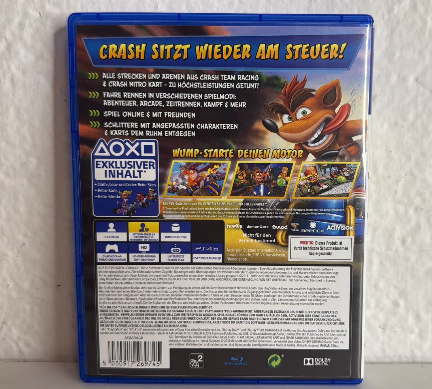 Giochi: Crash Team Racing Nitro-Fueled PS4 – Usato da Ehrendingen venduto da lax21 1