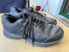 Reebok Work Shoes Black Size 38.5 Used