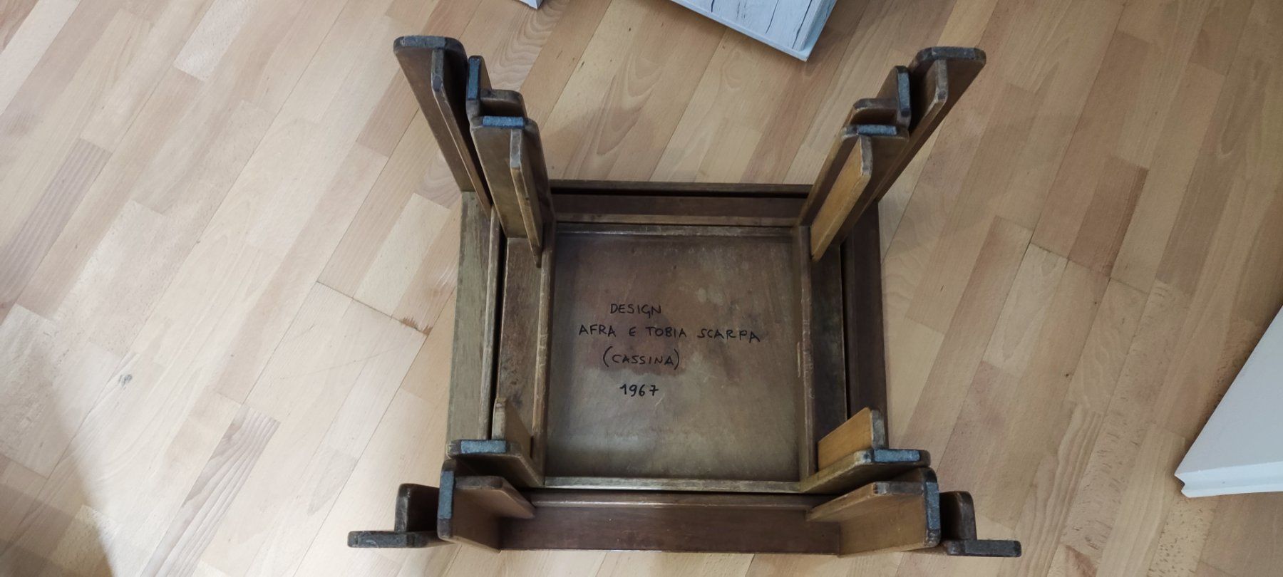 Cassina Tische: Tavolini da caffè in noce di Tobia e Afra Scarpa per Cassina – Gebraucht aus Maroggia von mar_9fcv 4