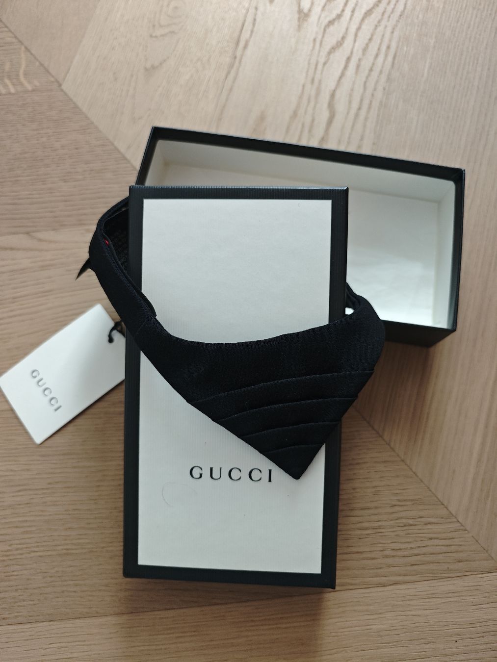 Gucci Cravatte: GUCCI Men Fliege Krawatte NEU – Nuovo e nell'imballaggio originale da Erlenbach ZH venduto da nlh 3
