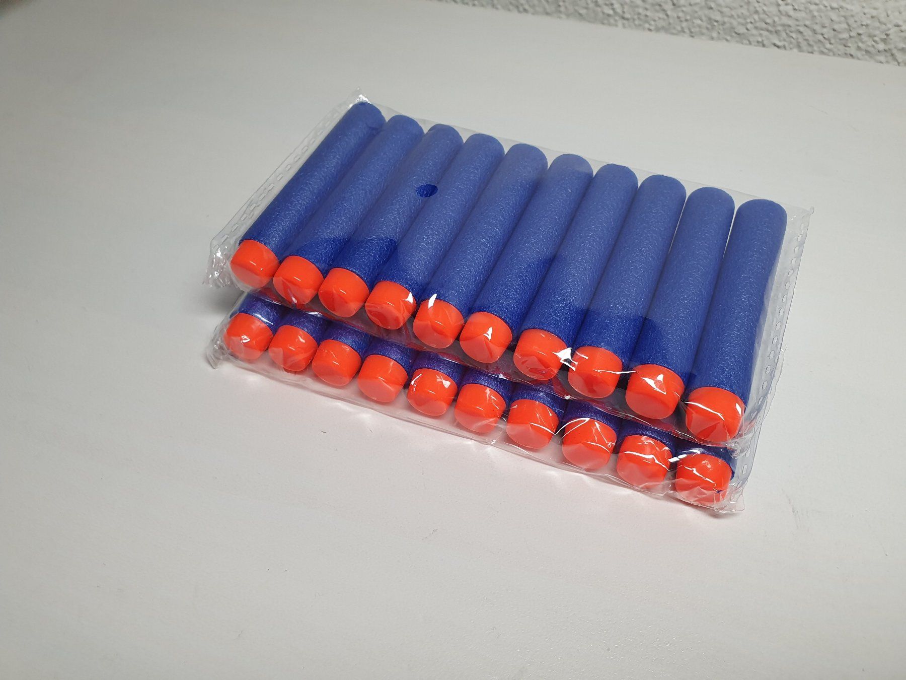 Nerf Giocattoli: Nerf Pfeile Darts Munition 20 Stk. Blau 70mm – Nuovo e nell'imballaggio originale da Gossau SG venduto da Puch-tech 1