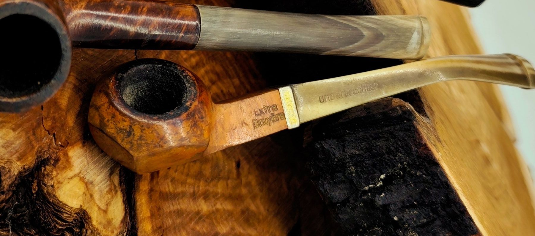 Pipe & Accessori: 2 Pfeifen Set aus Bruyère ohne Marken – Usato da Arlesheim venduto da Premius_1 1